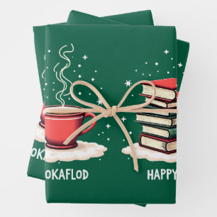 Jolabokaflod - Islands Bücherflut Geschenkpapier Set