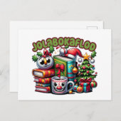 Jolabokaflod Postkarte (Vorne/Hinten)