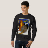 Jólakötturinn Sweatshirt (Vorne ganz)