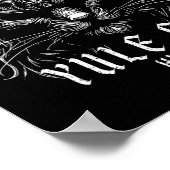 Jólakötturinn Weihnachtsfeiertag Weihnachten Cat H Poster (Ecke)