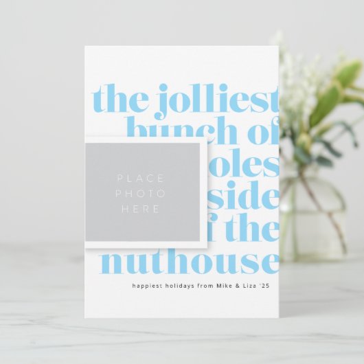 Jolarly Bunch Tradition Feiertagskarte (Stehend Vorderseite)