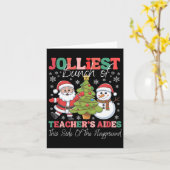 Jolarly Teacher's Aides Christmas Playground Funn Karte (Gelbe Blume)
