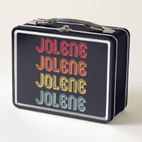 JOLENE Geschenkname Personalisiert Retro Vintag 80