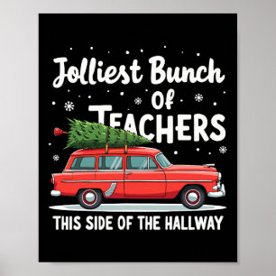 Jolesfrüheste Gruppe von Lehrern dieser Seite des Poster