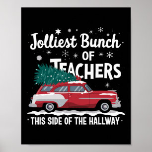 Jolesfrüheste Gruppe von Lehrern dieser Seite des Poster