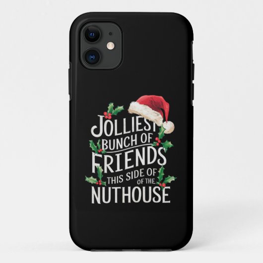 Jolest Bunch Freunde Weihnachten passt sarkastisch Case-Mate iPhone Hülle (Rückseite)