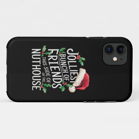 Jolest Bunch Freunde Weihnachten passt sarkastisch Case-Mate iPhone Hülle (Rückseite (Horizontal))