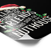 Jolest Bunch Freunde Weihnachten passt sarkastisch Fotodruck (Ecke)