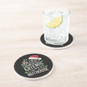 Jolest Bunch Freunde Weihnachten passt sarkastisch Getränkeuntersetzer (Seite)