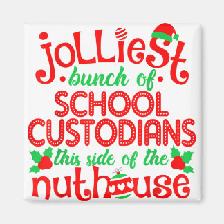Jolest School custodians Seite der Nackthäuser Han Magnet