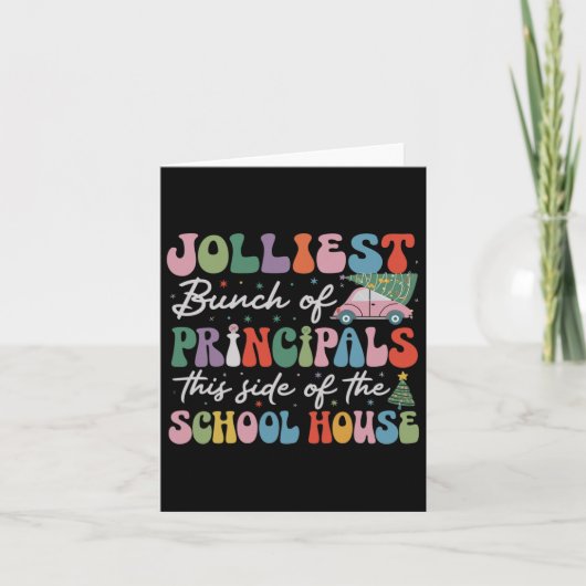 Joleste Gruppe von Principals dieser Seite des Sch Karte (Vorderseite)