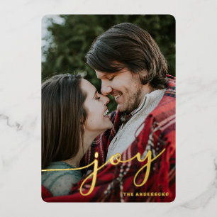 Joliday Foto Foil Grußkarte Folien Feiertagskarte