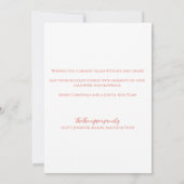 Joliday wünscht Weihnachtskarte Feiertagskarte (Rückseite)