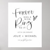 JOLIE Forever Has a Nice Ring to It Engagement Poster (Vorne)