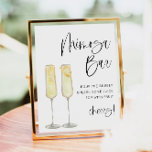 JOLIE Minimalistisch Bohemisch Bridal Mimosa Bar S Poster<br><div class="desc">Dieses Mimosa-Bar zeichnet sich durch zwei geschmackvoll gestaltete Mimosas,  einen niedlichen handgeschriebenen Schriftart und ein modernes minimalistisches Design aus. Ändern Sie ganz einfach die Schriftart- und Hintergrundfarbe,  um sie Ihrem Event anzupassen. Das Hotel eignet sich ideal für Hochzeiten,  Pärchenduschen,  Brautparty,  Verlobungsfeiern oder andere Veranstaltungen.</div>