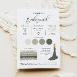 JOLIE Modern EDITABLE Bridesmaid Info Card Einladung<br><div class="desc">Diese Informationskarte der Brauerei verfügt über einen edlen, handgeschriebenen Schriftart, modernes Design mit vollwertigen Farbtönen! ZU BEARBEITEN: Im Personalisierungsbereich scrollen Sie den ganzen Weg nach unten und wählen Sie "Klicken Sie auf, um weitere Einstellungen vorzunehmen". Dies bringt Sie in den kompletten Editor, wo Sie alle Farben ändern können. Editieren Sie...</div>