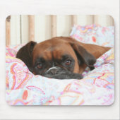 Jolie snuggled im Duvet Mousepad (Vorne)