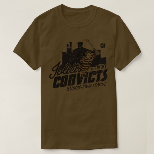 Joliet Convicts T-Shirt (Design vorne)
