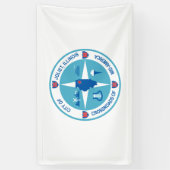 Joliet-Flagge (Illinois) Banner (Vertikal)