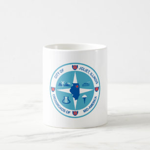 Joliet-Flagge (Illinois) Kaffeetasse