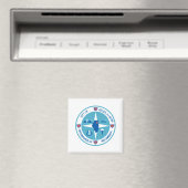 Joliet-Flagge (Illinois) Magnet (In Situ (Geschirrspüler))