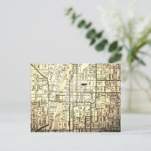 Joliet, IL Vintage Karte (Stehend Vorderseite)