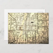 Joliet, IL Vintage Karte (Vorne/Hinten)