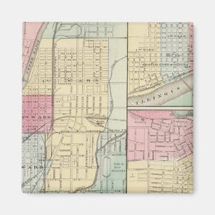 Joliet, Peru und Freeport Magnet