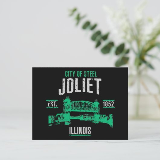 Joliet Postkarte (Stehend Vorderseite)
