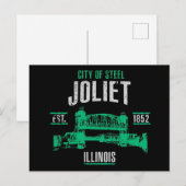 Joliet Postkarte (Vorne/Hinten)
