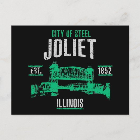 Joliet Postkarte (Vorderseite)