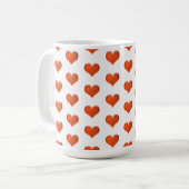Jolis Herzen Kaffeetasse (Vorderseite Links)
