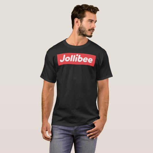 Jollibee Box Logo Essential T - Shirt (Vorne ganz)