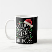 Jolliest Bunch Of Friends Xmas Matching Sarcastic Kaffeetasse (Links)