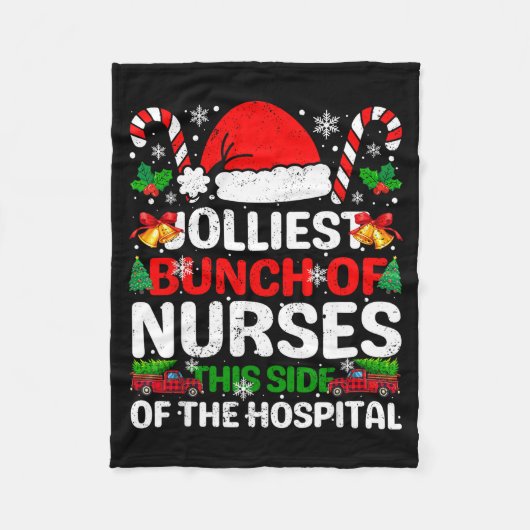 Jolliest Bunch Of Nurses This Side Of The Hostal C Fleecedecke (Vorderseite)
