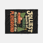 Jolliest Bunch Of Paras This Side Of The Playgroun Fleecedecke (Vorderseite (Horizontal))