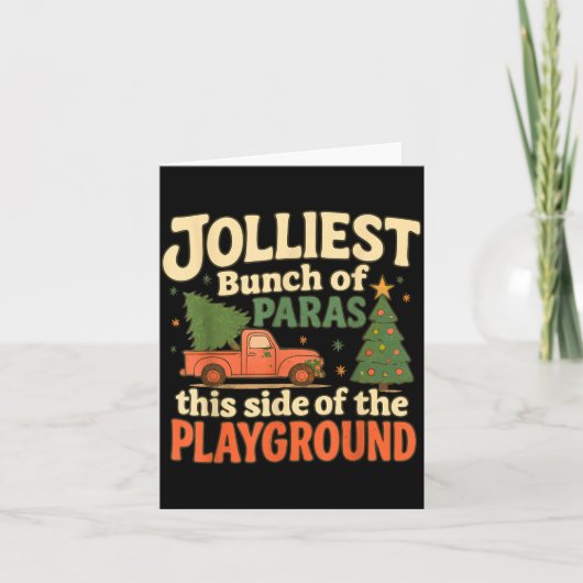 Jolliest Bunch Of Paras This Side Of The Playgroun Karte (Vorderseite)