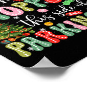 Jolliest Bunch Of Shoppers This Side Of The Parkin Poster (Ecke)