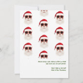 Jolliest Bunch Weihnachtsurlaub Friendsmas Party Einladung (Rückseite)