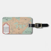 JOLLIET: NORDAMERIKA 1674 GEPÄCKANHÄNGER (Vorderseite horizontal)