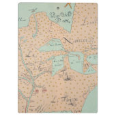 JOLLIET: NORDAMERIKA 1674 KLEMMBRETT (Rückseite)