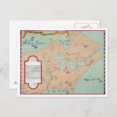 JOLLIET: NORDAMERIKA 1674 POSTKARTE (Vorne/Hinten)