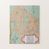 JOLLIET: NORDAMERIKA 1674 PUZZLE (Vertikal)