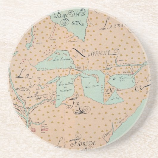 JOLLIET: NORDAMERIKA 1674 UNTERSETZER (Vorne)