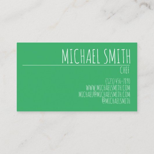 Jollof Rice Nigerian Ghanaian West African Food Visitenkarte (Rückseite)