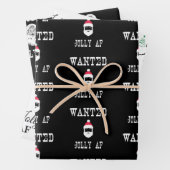 Jolly AF Funny Christmas Set Geschenkpapier Set (Beispiel)