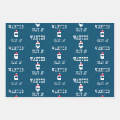 Jolly AF Funny Christmas Set Wrapping Paper Sheets Geschenkpapier Set (Vorderseite)