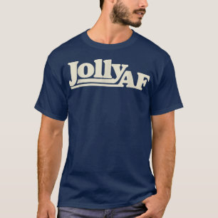 Jolly AF niedlich Retro Weihnachtshemd T-Shirt