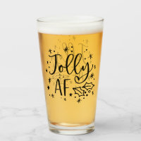 Jolly AF | Spaß Weihnachten trinken Spaß