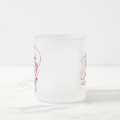 Jolly AF Weihnachtsfest Party Trinken Spaß Mattglastasse (Mittel)